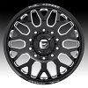 Fuel FF19D Gloss Black Milled Forged Dually Custom Truck Wheels 6